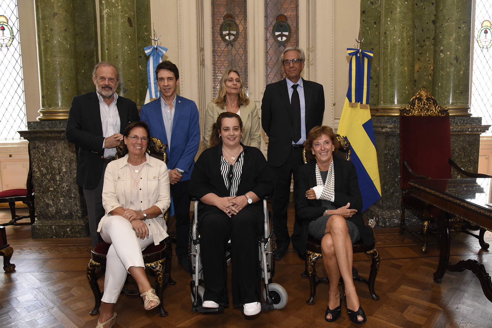 Galeria de imagenes de la noticia ARGENTINA BUSCA PROFUNDIZAR SUS RELACIONES DIPLOMÁTICAS CON SUECIA